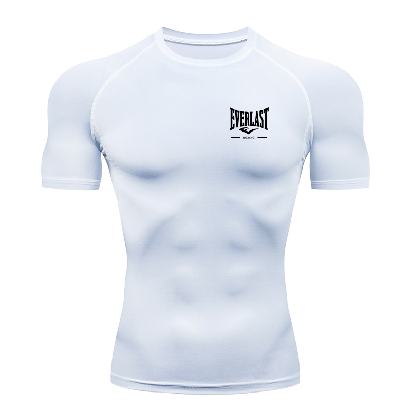 T Shirt Tight Fit - 2026년 신상 남성용 러닝 타이트 티셔츠